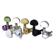 Guyker-Guitar Locking Tuners Big Handle, Rotomatic Cord Locking Tuner, High End, Roto-Grip, Tuning Key, Pegs, Machine Head, 3R3L