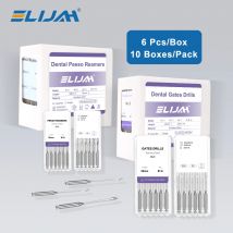 6 Teile/paket Edelstahl Dental Endodontie Bohrer Tore Glidden Denspay Peeso Reibahlen Rotary Endo Dateien Largo Zahnarzt Materialien