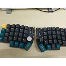 Lily58 Split Keyboard Material Custom Ergonomics Rgb Mx Pcb Kit Split Keyboard Accessories Hands on Set for Gaming MX Switch