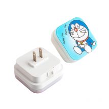 Doraemon LED Night Light Cartoon Kid Bedroom Eye Protection Plug-in Night Light Cute Cartoon Home Decoration Anime Healing Lamps