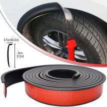 3 Meter Auto-Kotflügelverbreiterungen, Bögen, Flügelverlängerungen, Augenbrauenschutz, Gummidichtungsstreifen, Kotflügel, Rad, Lippe, Karosserieabdeckung, kratzfest