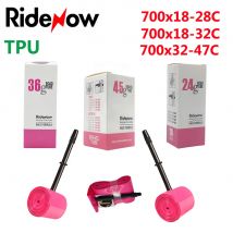 RideNow TPU Bike Inner Tube 700C 700x18 23 25C 26 27 28C 32C 35 37 40 45C 47 Road Bicycle Tire MTB Bike Camera 29x1.75 1.95 pneu