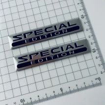 Etiqueta engomada del emblema de la edición limitada del Metal 3D, logotipo de aluminio, insignia del guardabarros del coche, calcomanía del maletero, accesorios Stikcer de edición especial