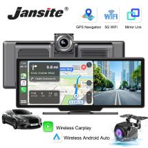 10.26 ''kamera na deskę rozdzielczą 4K lustro samochodowe odtwarzacz wideo bezprzewodowy Carplay Android Auto GPS monitor samochodowy multimedialna kamera cofania deska rozdzielcza