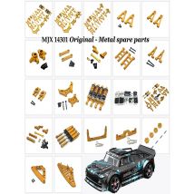 Front Shell Pillar Fixing Front Collision Avoidance Parts for MJX 1/14 14301 14302 14303  Accessories Upgrade Parts Rc Car