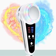 Cryotherapy Face Care Device Hot Cold Hammer Blue Photon Acne Treatment Facial Massager Skin Lifting Rejuvenation Beauty Machine