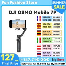 DJI Osmo Mobile 7P solidna 3-osiowa stabilizacja gimbala 10-godzinna żywotność baterii i do