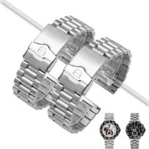 20 mm 22 mm Armband aus massivem Edelstahl für Formel 1 MONACO AQUARACER Herrenuhrenarmband