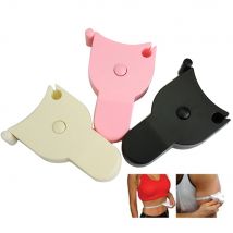 1,5 m einziehbares Maßband für Körper, Taille, Arme, Beine, Brust, Maßband, Tapeline-Werkzeug, Fitness, Körperfett-Messschieber