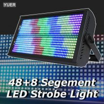 Martin Strobe Light LED 48+8 Segment RGBW Strobe DMX Bühnenbeleuchtung Unterlegscheibe Effekt Club Nacht Party DJ Disco Pferderennen Lampe