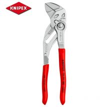 KNIPEX 8603180   Pinza 2 in 1 da 180 mm Chiave regolabile Chiave di alta qualità Pinza idraulica Utensili manuali