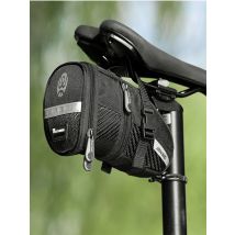 WEST BIKING Bicycle Saddle Bag Rainproof Bicycle Expandable 3D Seat Bag Reflective Rear Seatpost Bag MTB Cycling Accessories