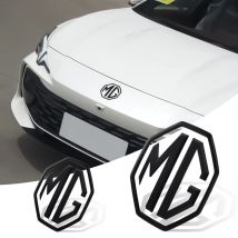 Naklejki z logo na samochód, przednie, tylne, emblematy, naklejki na kierownicę, akcesoria do Morris Garages MG MG5 MG3 MG4 MG6 MG7 X-Power Hector GT