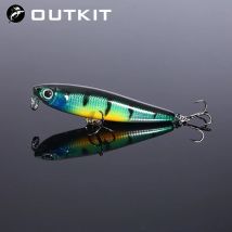 1PCS 5,5 cm 3,2g Schwimm Bleistift Angeln Locken Top Wasser Hunde Harte Köder Köder Wobbler Künstliche Harten köder Angelgerät Pesca