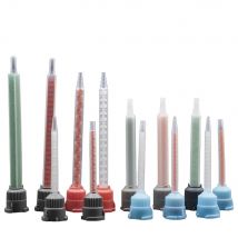 1 Stück statische Mischdüse AB-Kleber 1:1 10:1 Mischrohr Epoxidharz-Klebstoffe für 50 ml Zweikomponenten-Klebekartuschen