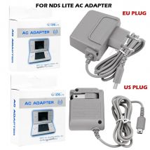 AC100-240V Caricatore da viaggio da parete Spina UE USA Adattatore per caricabatterie Alimentatore per NDS DSL DS Lite NDSL Accessori adattatore CA
