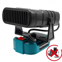 Kabelloser Warmluftgebläse, tragbarer Raumlufterhitzer, Heizgebläse, Heiß- und Kaltwind, Dual-Modus-Werkzeug für Makita 18-V-Batterie (ohne Batterie)