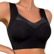 Frauen Nahtlose Bhs Sport Plus Größe Sexy Bhs Patchwork Spitze Push-Up Unterwäsche mit Brust Pad Yoga Unterwäsche Frauen Unterwäsche