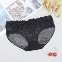 Damenhöschen, ultradünner G-String, Damen-Spitzenunterwäsche – sexy, nahtlose Tanga-Höschen, Damenhöschen
