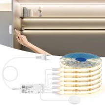 1-6Pcs Parallel COB LED Unter Schrank Licht Motion Sensor Touch Schalter LED Lampe für Küche Kleiderschrank schrank Dekoration