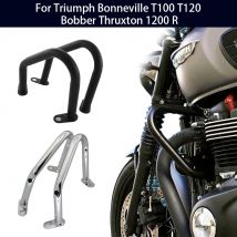 Protezione del paraurti della barra d'urto della protezione del motore per Triumph Bonneville T100 T120 Bobber Thruxton 1200 R Street Cup Twin Speedmaster