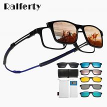 Ralferty Magnetische Lesebrille Frauen Männer Anti Blau Licht Unisex Grade Optische Verordnung Sonnenbrille Anti Slip Kette A2503