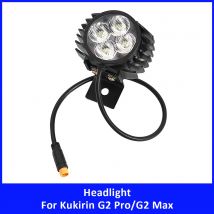 LED-Scheinwerfer für Kugoo Kukirin G2 Pro G2 Max Lenker-Frontlampe Kopflampe Elektroroller-Zubehör Ersatz-Ersatzteil