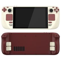eXtremeRate Replacement Housing Shell Set for Steam Deck LCD, Faceplate Back Plate Shell with Buttons - Classic Series