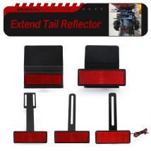 License Plate Holder Parts Extend Tail Reflector Turn Signal Led License Light Parts Motorcycle Fender Eliminator Accessories
