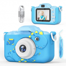 Digitale Kinderkameras Spielzeug Mini Kinderkamera 1080P HD 8x Zoom Dual Kamera Jungen Mädchen Geburtstagsgeschenke Outdoor Fotografie Spielzeug