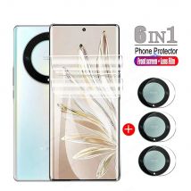 6In1 Schutz Film Für Honor Magie 5 7 6 Lite Bildschirm Volle Abdeckung Schutz Für Honor 200 100 90 50 pro X9B X9A Kamera Objektiv Film