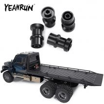 YEAHRUN 1Set Combinatore adattatore in lega di alluminio Ruote singole a doppie Kit modificato per TRX-6 Hauler 1/10 RC Parti di camion a pianale
