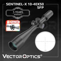 Vector Optics Sentinel-X 10-40x50 Center Dot Cannocchiale Esclusivo per 25M Benchrest Airgun Tiro al bersaglio Fit.177.22.25.308
