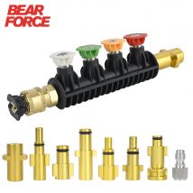 Hochdruck reiniger Pistole Zauberstab Spitzen Auto Jet Waschmaschine Spritzpistole Lanze Düsens pitze für Karcher schwarz deckeri bosch lavor