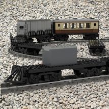 Klocki do budowy pociągu miejskiego Moc podstawy kolei dużych prędkości MOC Model techniczny Funkcje mocy Części Silnik pociągu Zabawki dla dzieci