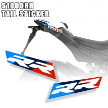 S1000RR 2023 Motorrad Zubehör Aufkleber Aufkleber Für S1000RR 2023 2024 Hinten sitz aufkleber hinten buckel Schwanz aufkleber Modifizierte teile