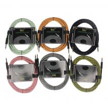 IRIN 3M/6M/10M Audiokabel 6,5mm Stecker Kein Lärm Audio Draht Kabel Musikinstrument Zubehör Teile für E-gitarre Bass