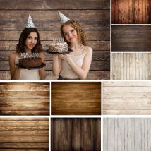 Rustic Wood Backdrop for Photography Baby Shower Birthday Party Kid Pet Adult Portrait Photoshoot Background Banner Photo Studio