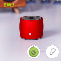 EWA A103 Mini Altoparlanti Bluetooth con Bassi Potenti per Esterni/Interni, Campeggio/Bicicletta/Viaggio, Cassa in Metallo, Audio Potente