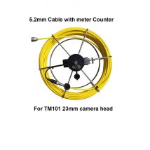 Cable Reel Dia5.2mm Or 5mm With Meter Counter 20/30/40/50m Sewer Drain Pipe Inspection IP68 23mmor 14mm  Endoscope Camera TIMOOK
