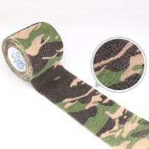 1/3/6 Rolls Breathable Self Adhesive Bandage, Cohesive Vet Wrap for Pets, Camouflage Tape, Non-Woven & Sticks Only to Itself