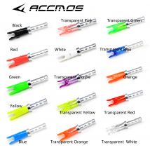 12 pz Freccia Spille Nocks Formato S/L Freccia Nock + Perno In Alluminio Per ID 6.2mm Carbonio Freccia Albero FAI DA TE Tiro Con Arco accessori