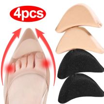 2/4pcs Schwamm Vorfuß Einsatz Pads Frauen Schmerz linderung High Heel Einlegesohlen reduzieren Größe Füllstoff Schutz Einstellung Schuh zubehör