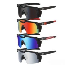 Stylish Retro Glasses - Black PC Frames, Colorful Lenses, Lightweight, Portable, Durable for Men & Women, Everyday Use