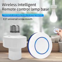 E27 Drahtlose Intelligente Fernbedienung Lampenfassung RF433MHz Fernbedienung Schalter Schlafzimmer Lager LED Glühbirne Fernbedienung