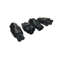 1PCS Black 2.5A 250V IEC320-C6 Male to C7 Female power adapter plug PDU UPS Server Male C8 to Female C5 Power Plug Converter