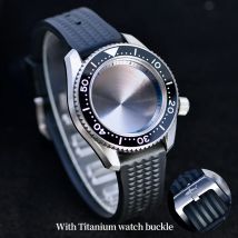 HEIMDALLR Uhr Taucheruhr Titangehäuse Saphirglas für NH35A/NH36A Automatikwerk Super leuchtendes Wasser 200Resist