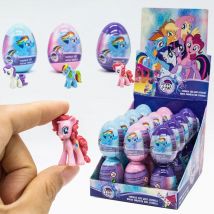 Pony Doll Surprise Eggs Gachapon Toys Figurines with Stickers Mini Figure Collectible Kids Birthday Gifts