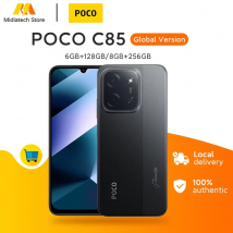 Versión global del smartphone POCO C85 Pantalla Dot Drop de 6,9" Cámara dual Al de 50 MP Batería de gran capacidad de 6000 mAh Carga rápida de 33 W