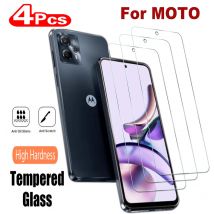 Vetro proteggi schermo 9H per Motorola Moto G04 G04S G64 G14 G34 G54 G84 5G 2/4 pezzi Pellicola in vetro temperato HD
